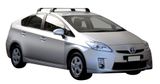 Střešní nosiče YAKIMA Toyota Prius ,2012 - 2015 ,5dr Hatch