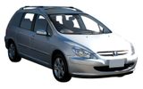 Střešní nosič – příčníky YAKIMA silver Peugeot 307 SW 2002-&gt;2008