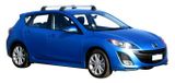 Střešní nosiče YAKIMA Mazda 3 ,2009 - 2013 ,5dr Hatch