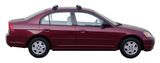 Střešní nosiče YAKIMA Honda Civic ,2000 - 2004 ,4dr Sedan