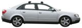 Střešní nosiče YAKIMA Audi A4/S4/RS4 ,2001 - 2008 ,4dr Sedan