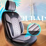 Autopotahy pro Volkswagen Caddy (IV) 2015-2020 DUBAI_Šedé 2+3