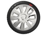 Poklice na kola pro Renault Stratos RC 16&quot; Silver 4ks set