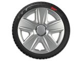 Poklice na kola pro Ford Esprit RC 16&#039;&#039;  Silver  4ks set