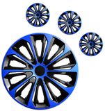 Poklice pro VolkswagenStrong 15&quot; Blue &amp; Black 4ks