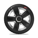 Poklice na kola pro BMW Esprit RC black / silver 16&quot;