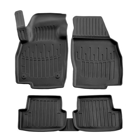 Autokoberce gumové 3D Premium VW Polo VI 2017-up 5pcs