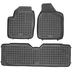 Autokoberce gumové REZAW Volkswagen SHARAN I version 5 seats (front, middle) 1995 - 2010 3 kusy