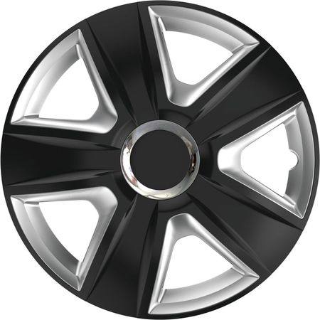 Poklice na kola pro BMW Esprit RC black / silver 16"