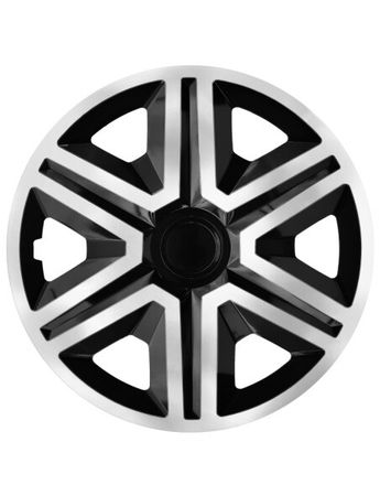 Poklice na kola pro BMW ACTION silver/black 15" 4ks set