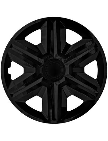 Poklice na kola pro Chevrolet ACTION Black 15" 4ks set