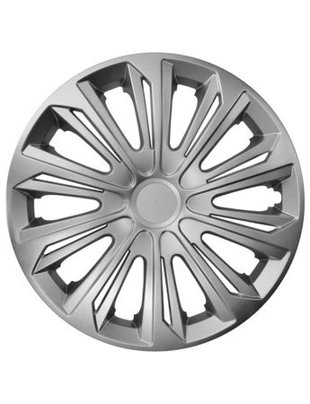 Poklice na kola pro Fiat STRONG Silver 15" 4ks set