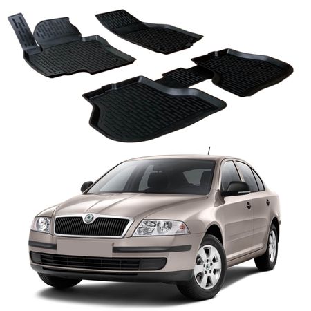 Autokoberce gumové 3D Premium Volkswagen Golf  V 2003 - 2008